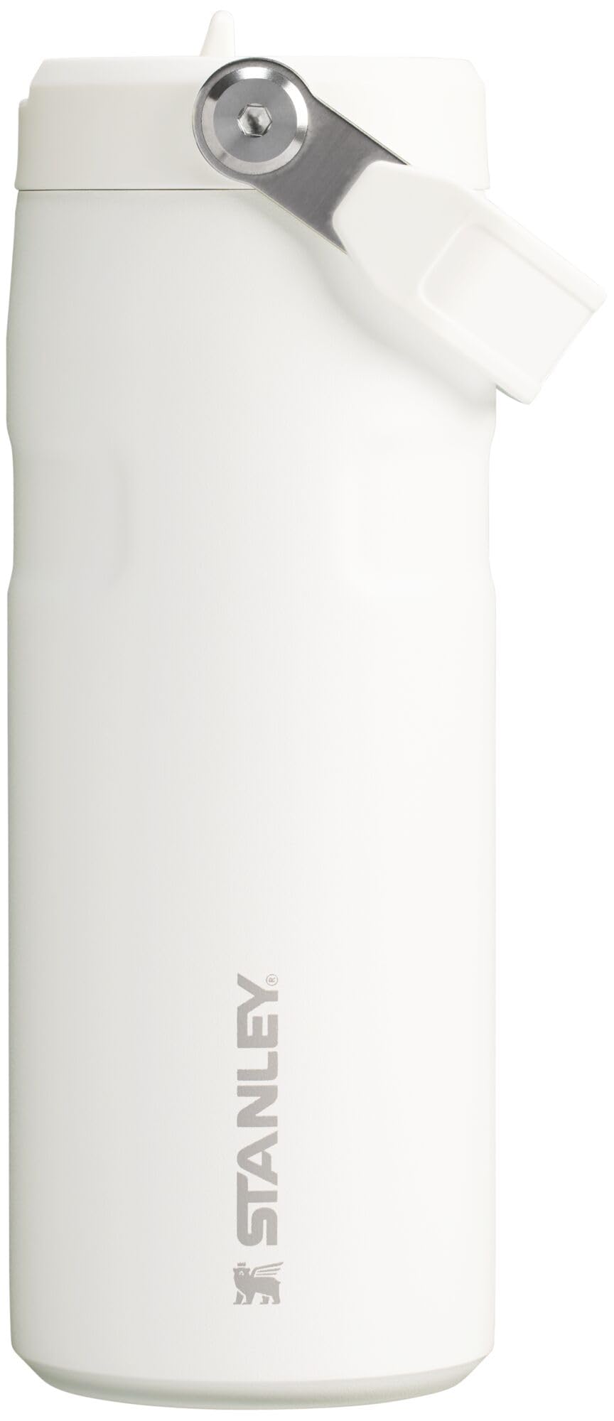 Stanley IceFlow Flip Straw 2.0 Water Bottle 24 oz | Built-In Straw with Larger Opening | Lightweight and Leak Resistant | Insulated Stainless Steel | BPA-Free | Twilight