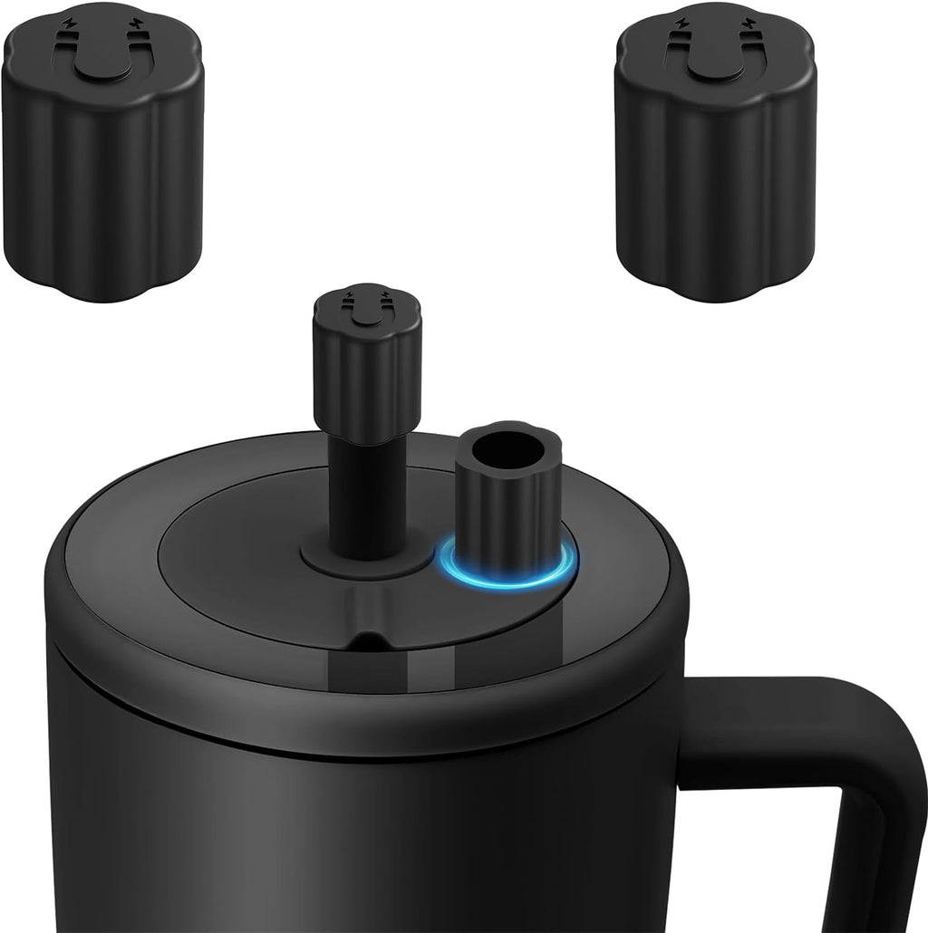 2 Pack Magnetic Straw Covers Compatible with Brumate Era 30&40 oz Tumblers,Silicone Straw Caps