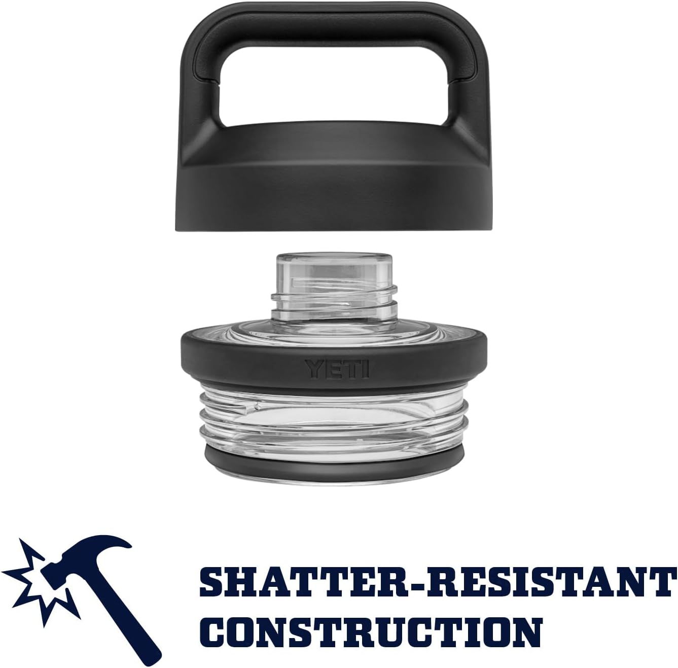 YETI Rambler 46 oz Bottle, Vacuum Insulated, Leakproof, Stainless Steel with Chug Cap