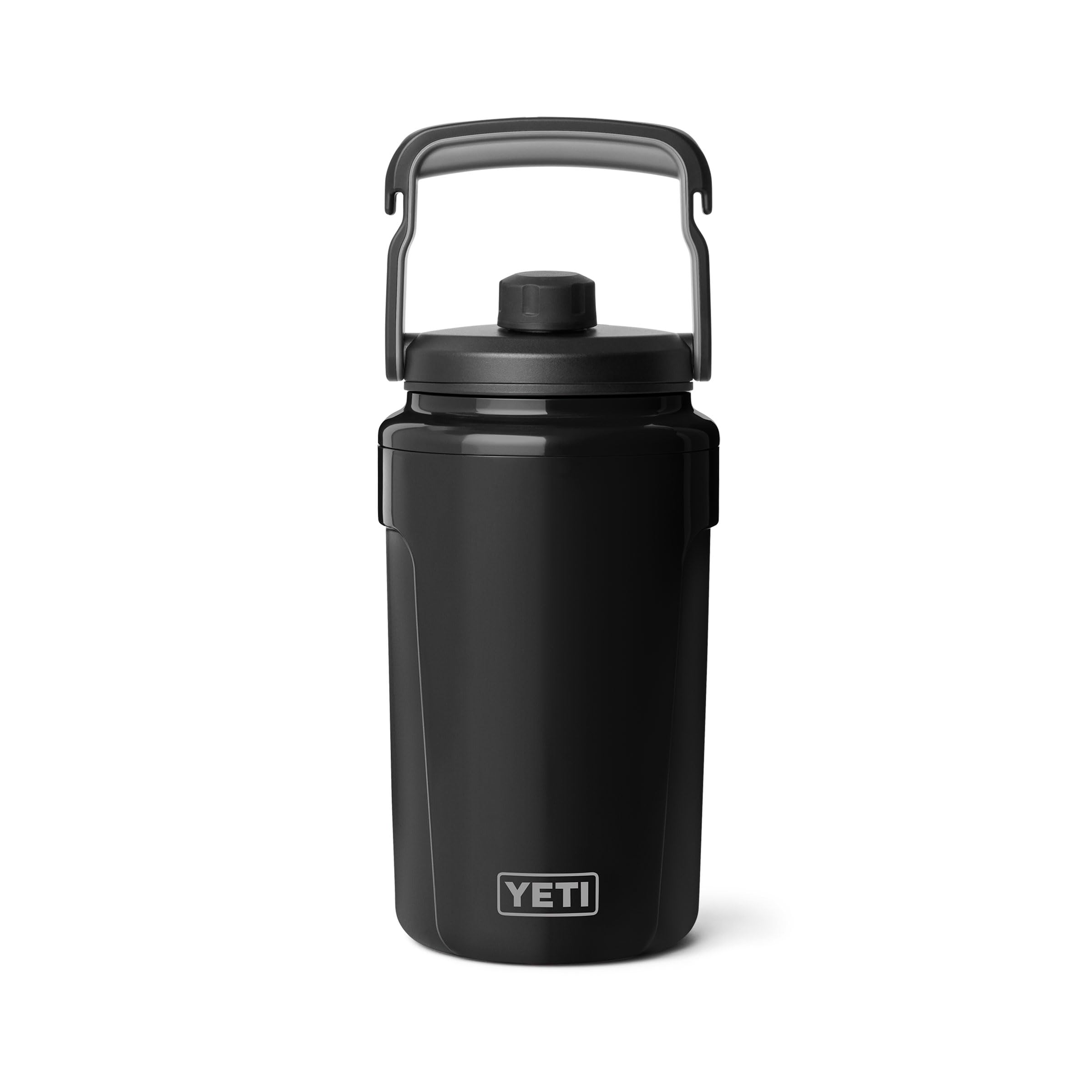 YETI Silo Half Gallon Insulated Chug Cap Water Jug – Leakproof, Lightweight Sports Bottle with Fence Hook Handle – Keeps Drinks Ice-Cold – Ideal for Gym, Sports & Tournaments, White