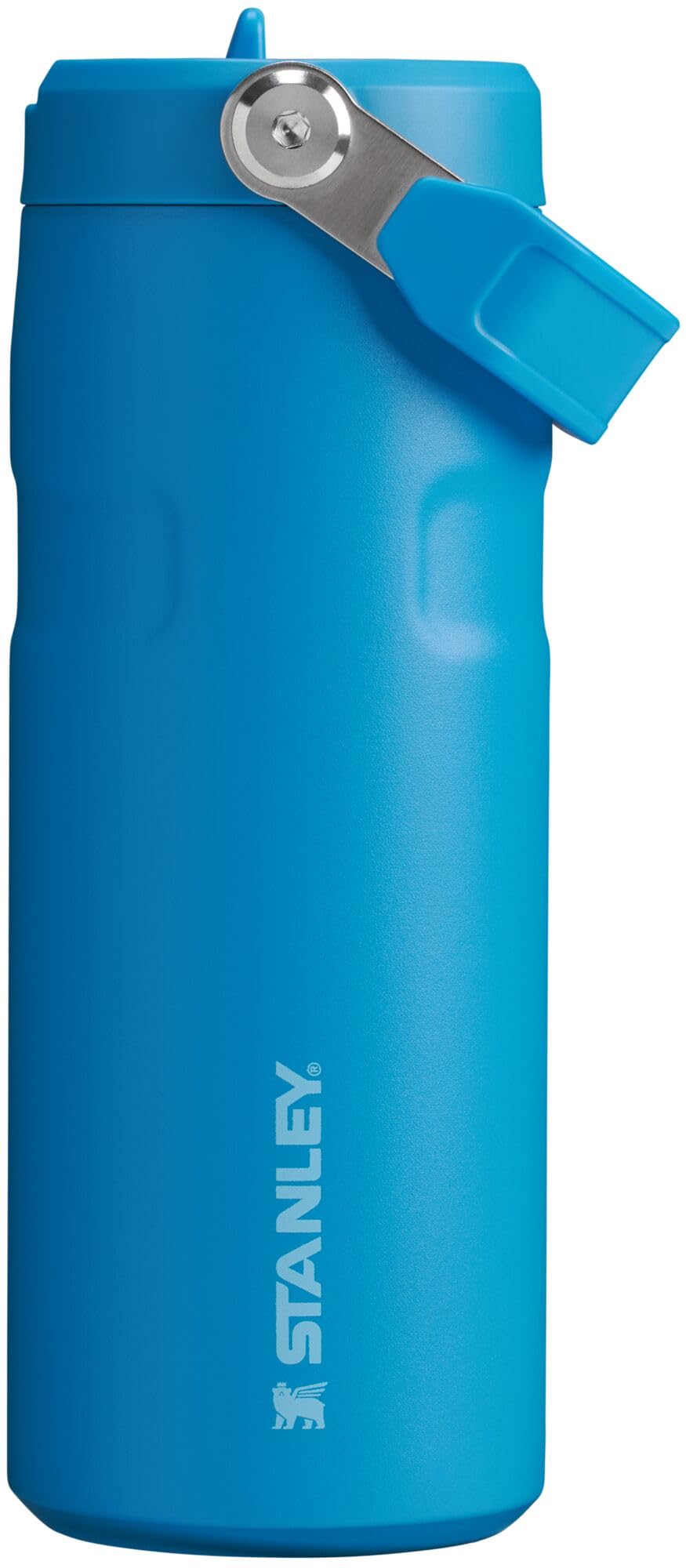 Stanley IceFlow Flip Straw 2.0 Water Bottle 24 oz | Built-In Straw with Larger Opening | Lightweight and Leak Resistant | Insulated Stainless Steel | BPA-Free | Twilight