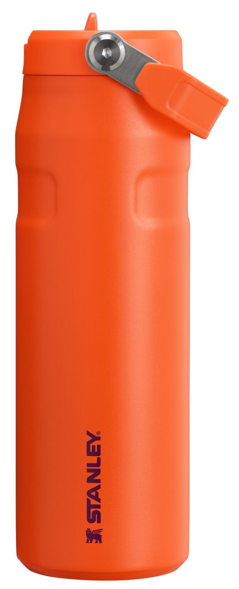 Stanley IceFlow Flip Straw 2.0 Water Bottle 24 oz | Built-In Straw with Larger Opening | Lightweight and Leak Resistant | Insulated Stainless Steel | BPA-Free | Twilight