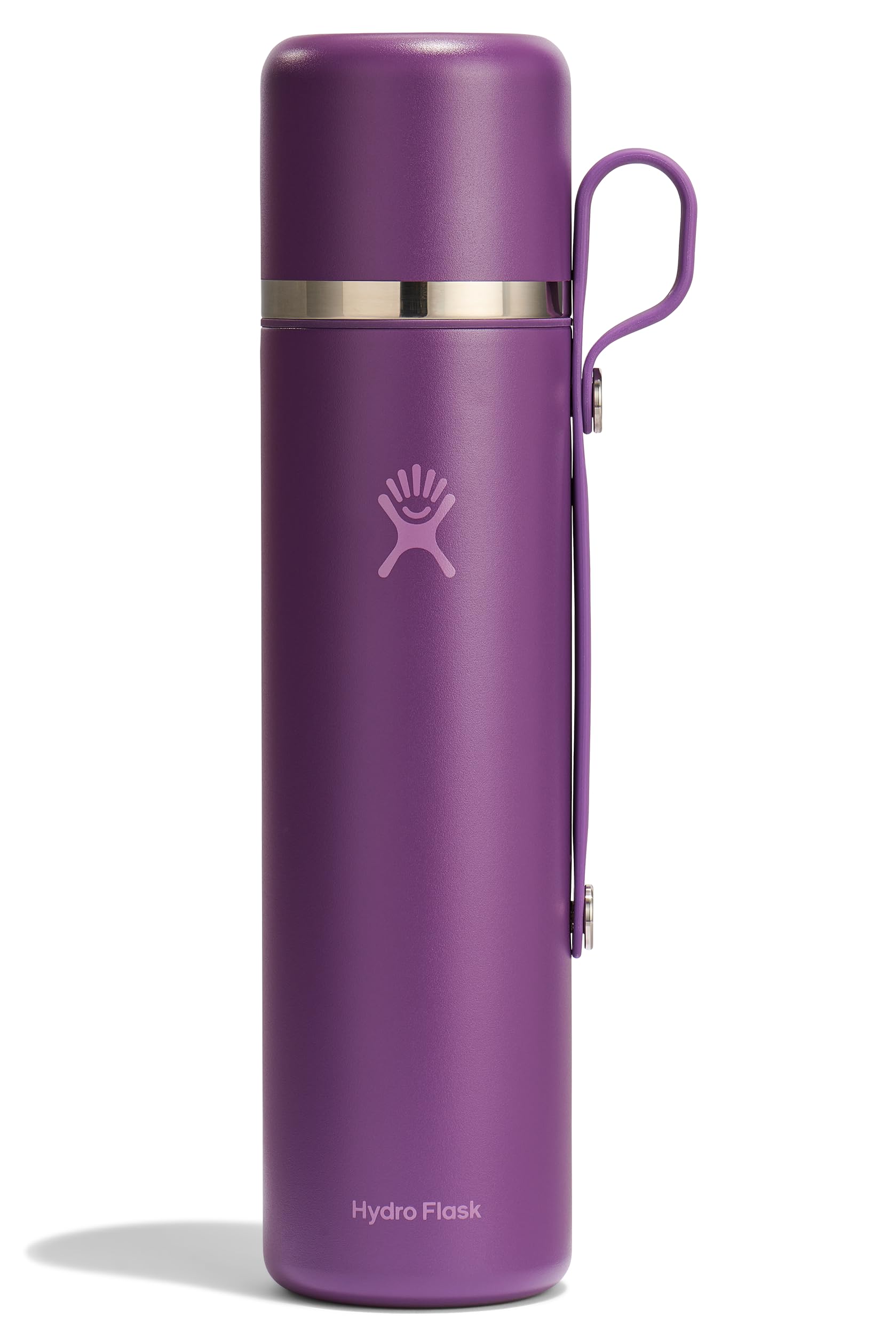 Hydro Flask Hot Flask & Cup – Insulated Stainless Steel, Hot Drink Travel Container for Coffee & Tea 36 Oz Trillium Pink