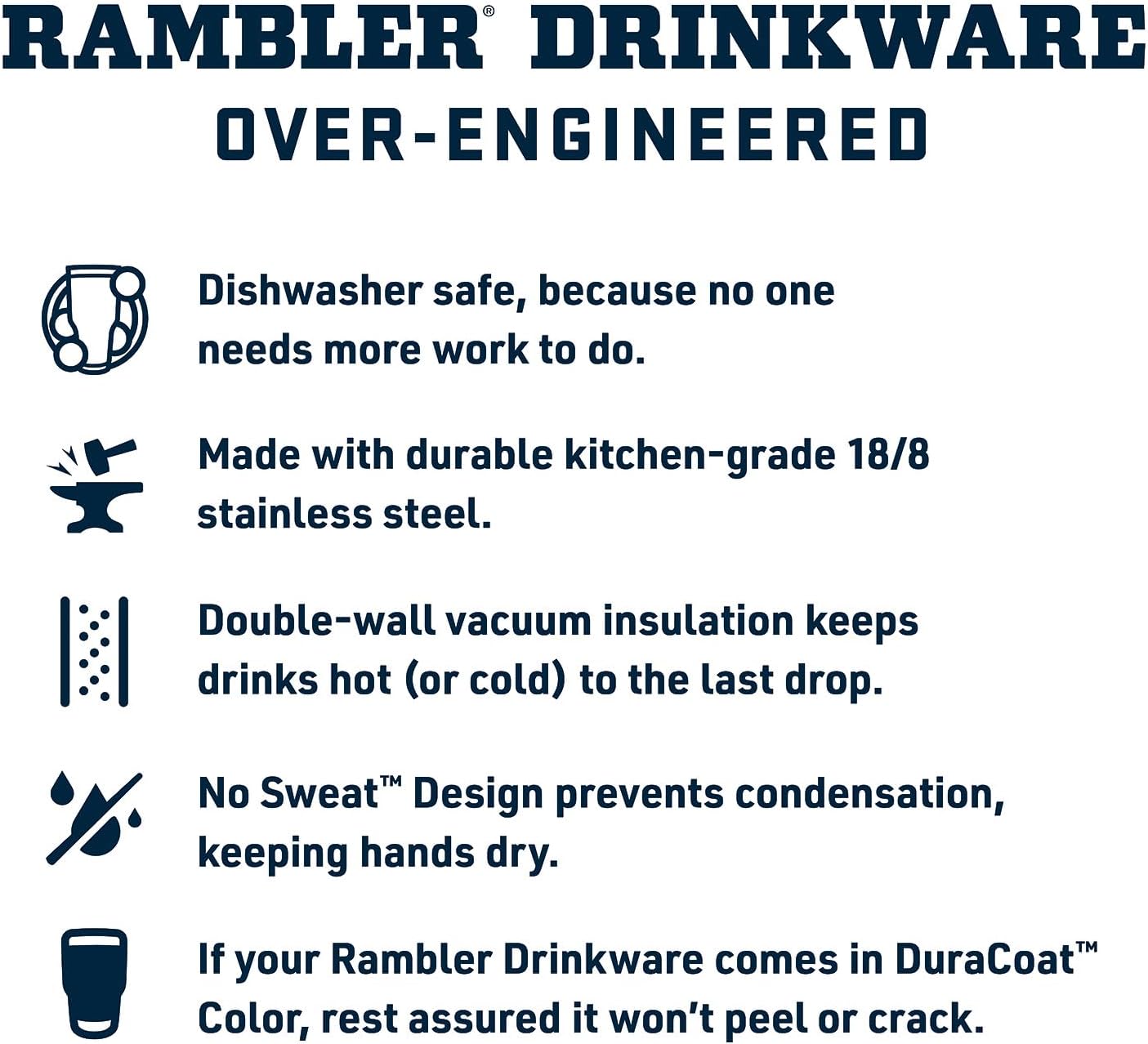 YETI Rambler 46 oz Bottle, Vacuum Insulated, Leakproof, Stainless Steel with Chug Cap